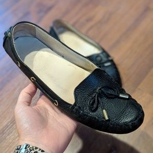 Cole Haan | black leather loafers